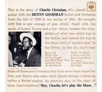 CHARLIE CHRISTIAN WITH THE BENNY GOODMAN SEXTET - S/T LP (VINYL) UK CBS