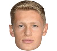 Charlie Frederick (Blonde Hair) Big Head. Máscara más grande que la vida.