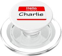 Charlie, Hola, me llamo Etiqueta, Placa PopSockets PopGrip para MagSafe