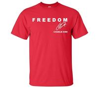 Charlie Kirk Freedom This is The Turning Point - Camiseta patriótica de Estados Unidos Patriot, Firma, M