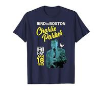 Charlie Parker Bird en Boston Live at The Hi Hat 1953 Camiseta