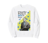 Charlie Parker Bird es Libre Sudadera