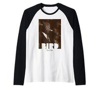 Charlie Parker Bird Foto Camiseta Manga Raglan