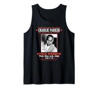 Charlie Parker Rey del Saxofón Alto Live Siria Mezquita 1950 Camiseta sin Mangas