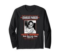 Charlie Parker Rey del Saxofón Alto Live Siria Mezquita 1950 Manga Larga