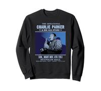 Charlie Parker Reynolds Hall Filadelfia 1951 Azul Foto Sudadera
