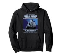 Charlie Parker Reynolds Hall Filadelfia 1951 Azul Foto Sudadera con Capucha