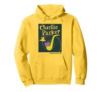 Charlie Parker Yardbird en Lotus Land Sudadera con Capucha