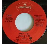 CHARLIE RICH - a field of yellow daisies / party girl 45 rpm single