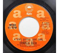 CHARLIE RICH - CHARLIE RICH - A VERY SPECIAL LOVE SONG - 7 inch vinyl / 45 record
