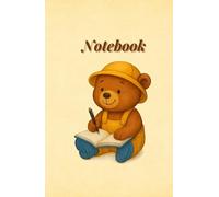 Charlie the Bear Notebook: A5 size - 120 lined pages