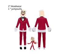 (Charlie Wine, 140) Hotel Hazbin Charlie Vaggie Ad Nugget Angel Dust Cosplay Disfraz Anime Juego de rol