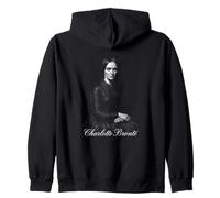 Charlotte Brontë Autor Victoriano Literatura Clásica Sudadera con Capucha