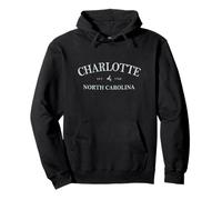 Charlotte Carolina del Norte | Charlotte NC Imprimir Sudadera con Capucha
