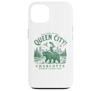 Charlotte City Carolina del Norte Bienvenido a Queen City Carcasa para iPhone 13