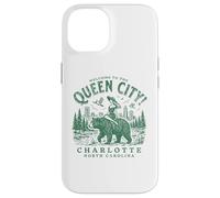 Charlotte City Carolina del Norte Bienvenido a Queen City Carcasa para iPhone 14