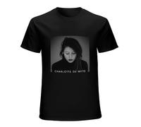 Charlotte de Witte Belgian Musical Artist DJ Record Men's Black Camiseta Unisex Tee, Negro , L