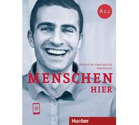 Charlotte Haber Menschen hier A2.1: Deutsch als Zweitsprache / Pak (Tapa blanda)