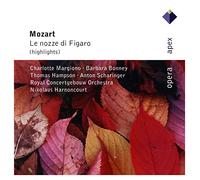 Charlotte Margiono, Barbara Bonney, Thomas Hampson, Anton Scharinger, Nikolaus Harnoncourt & Royal Concertgebouw Orchestra - Mozart : Le Nozze Di Figaro [Highlights] - Apex