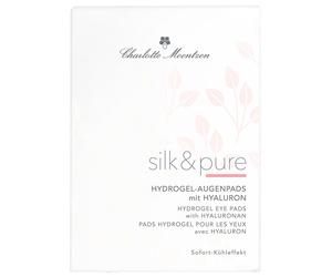 Charlotte Meentzen Silk & Pure Discos de hidrogel para los ojos con ácido hialurónico (5 pares)