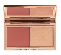 Charlotte Tilbury Original | Hollywood BLUSH & GLOW GLIDE PALETTE - Paleta de colorete | 7.5 gr | color TAN - DEEP | by BELLA