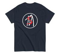 Charly Garcia. Argentina. Rock Nacional Argentino. Argentina. Camiseta de Algodon Peinado 100%. Corte Unisex, Tallas de Adulto. CAM2831. (FR/ES, Letras, XXL, Regular, Regular, Azul)