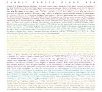 CHARLY GARCIA Piano Bar (LP) Nuevo