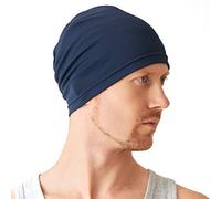 CHARM Casualbox | Hombres Deportes Gorros Beanie - Ligero Peso Sudor Absorción Damas Buena Forma Correr Ciclismo Gimnasio Activo Ponerse Marina