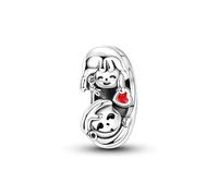 Charm colgante de amor de infancia atemporal, Charm de cuentas de plata esterlina 925 auténtica, compatible con con pulsera Pandora