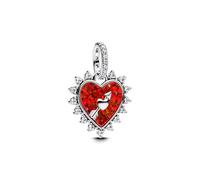 Pandora Colgante 793667C01 – Plata de ley con ópalo artificial y circonita – Compatible Moments y ME