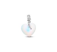 Pandora Charm colgante 794143C01 corazón cristal