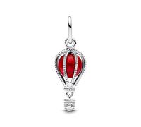 PANDORA Moments 798064C01 - Colgante de cristal de Murano de plata de ley, compatible con pulseras Moments y ME