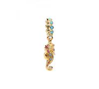 Pandora Colgante caballito de mar Moments 763895C01 – Plata chapada oro 14 quilates con circonitas