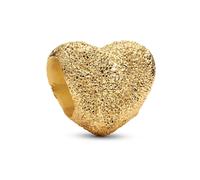 Charm De Pandora En Color Dorado Mate Corazón Mini 764000C00