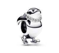 Pandora Charm Pingüino Esquiador en Plata de Ley