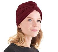 CHARM Diadema Turbante Mujer Grueso - Pañuelo Cabeza Abrigo Invierno Sombrero de Quimioterapia Cabello Natural