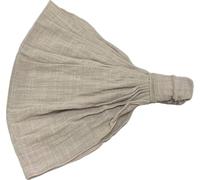 CHARM Diademas de Moda para Hombre y Mujer, Bandana de Algodón Elástica Yoga, Pañuelo Cabeza Boho para el Pelo Beige L