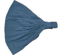 CHARM Diademas de Moda para Hombre y Mujer, Bandana de Algodón Elástica Yoga, Pañuelo Cabeza Boho para el Pelo Azul Azure M