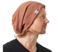 CHARM Gorro Verano para Hombre - Beanie Circular para Mujer Bufanda De Motociclista Mascarilla Facial Terracota