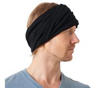 CHARM Gorro Verano para Hombre - Beanie Circular para Mujer Bufanda De Motociclista Mascarilla Facial Negro