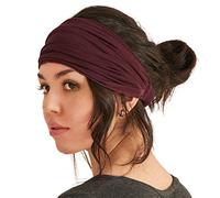 CHARM Hombre Cinta De Correr & Bandana, Granate L