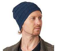 CHARM Hombre Gorrita Sombrero Algodón Mano Sewn Unisex Azul