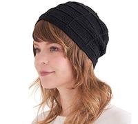 CHARM Hombre Gorrita Sombrero Algodón Mano Sewn Unisex Negro