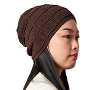 CHARM Hombre Gorrita Sombrero Algodón Mano Sewn Unisex Oscuro Marrón