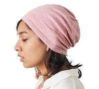 CHARM Mujer Hecho En Japón Caliente Tejido Gorrita Sombrero Orgánico Rojo