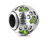 Charm New 2024 MariaFonte Bead Colgante de plata de ley 925 con circonita cúbica, apto para pulseras y collares