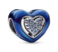 Charm PANDORA Corazón Giratorio Azul 792750C01