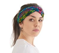 CHARM Tie Dye Diadema Hippie - Cinta Para Verano Turbante Hombre Boho Yoga Headband Banda Hippy Accesorio A