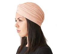 CHARM Turbantes para Mujer - Turbante Hombre Pañuelo Cabeza Sombrero Gorro Bandana Tela Arabe Verano Disfraz Rosa Claro