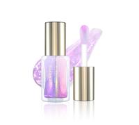 CHARMACY Aurora Chameleon Hidrating Lip Gloss, MultiColor Shifting Shimmer Lip Gloss, Hydrating Non-Sticky Formula Glitter Lip Glaze, Easy to Apply, Long-Lasting, High-Shine Sheer Finish#02